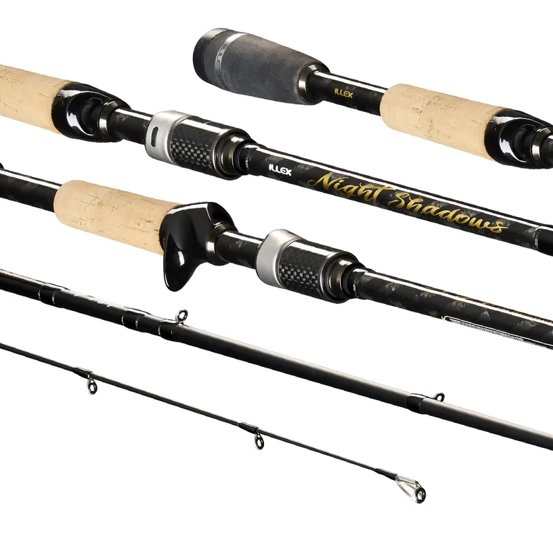 Illex Night Shadows B 190 M-MH Vertical Game Baitcaster 1.91m (7-28g) Voordeelprijs