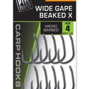 Fox Wide Gape Beaked X Karperhaak (10 Stuks) 2 Nieuw