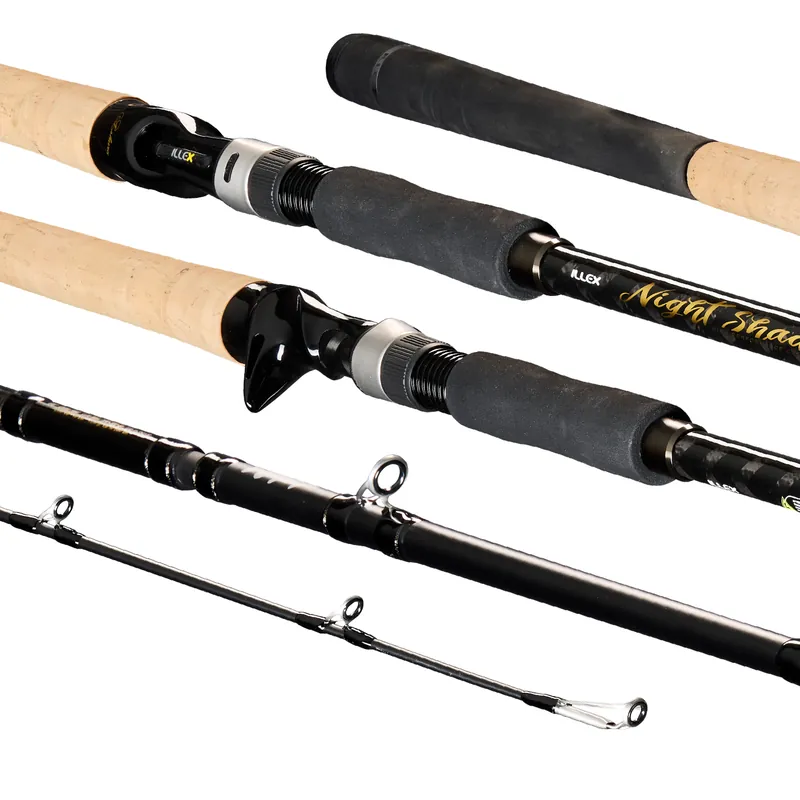 Illex Night Shadows B 265 XXXH War Dog Baitcaster 2.66m (100-220g) Betrouwbaar