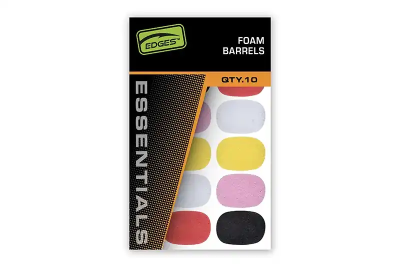 Fox Edges Foam Barrels (10 Stuks) 10x15mm Gratis Retour