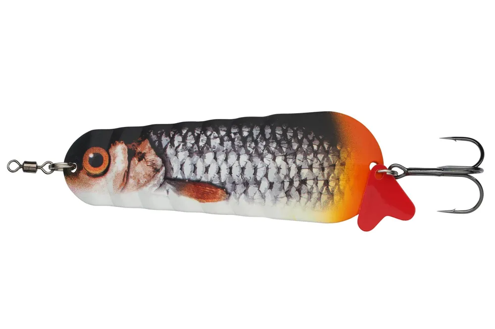 Beperkte Voorraad Abu Garcia Atom PRO Lepel 11cm (55g) Fire Perch