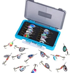 Fish4All Spinner Box 6cm (3.7g) (12pcs) Laatste Versie