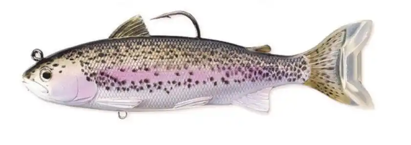 Livetarget Lures Trout (Adult) Swimbait Sinkend 16.5cm (71g) Olive/Red Shop Nu
