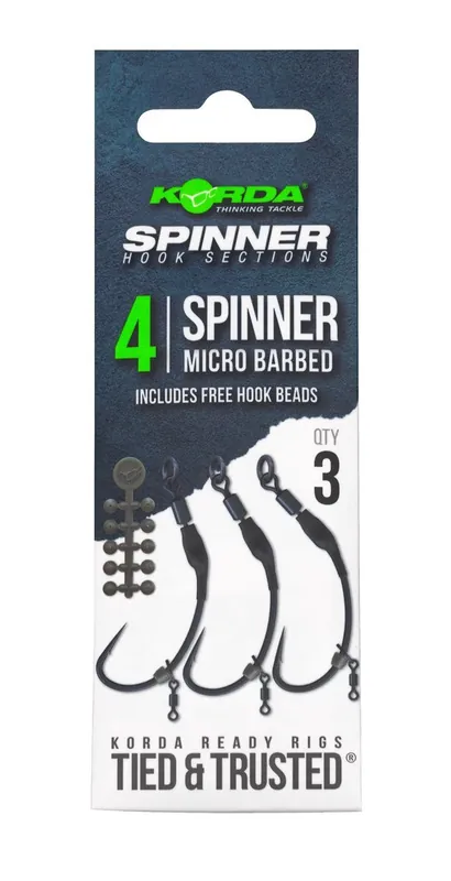 Laatste Kans Korda Spinner Hook Sections Weerhaakloos 4