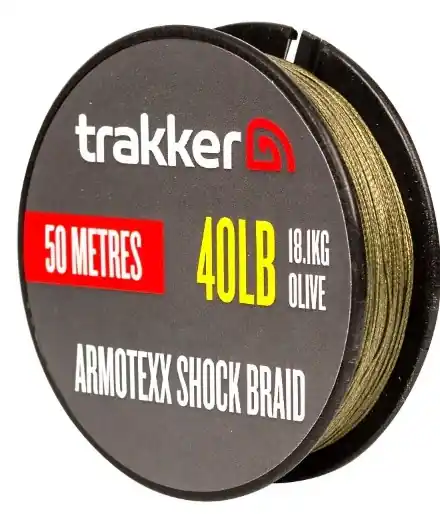 Trakker Armotexx Shock Braid Leader 0.40mm (18.1kg) Nu Kopen