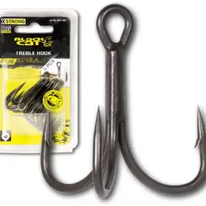 Rechtstreeks Van De Fabrikant Black Cat Treble DG Coating, 5 stuks! 1/0