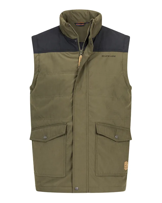 Life Line Chesno Bodywarmer Olive XL Merkproduct
