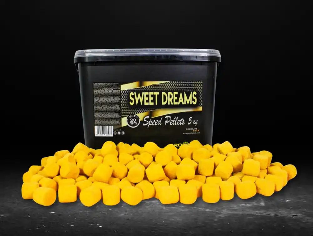 Pro Elite Baits Gold Speed Pellets Sweet Dreams 20mm (5kg) Beperkt Aanbod