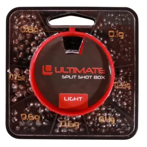 Ultimate Split Shot Box Knijploodjes Light Must-Have