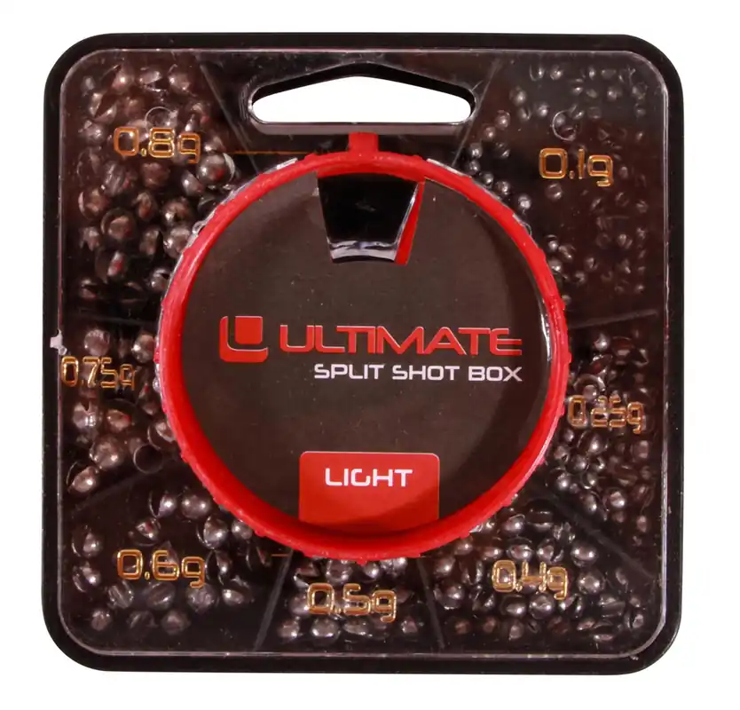 Ultimate Split Shot Box Knijploodjes Light Must-Have