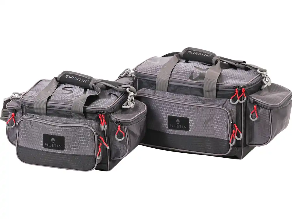 Westin W4 Lure Loader Titanium Black Schoudertas (Incl. 4 Tackleboxen) Large Koop Online