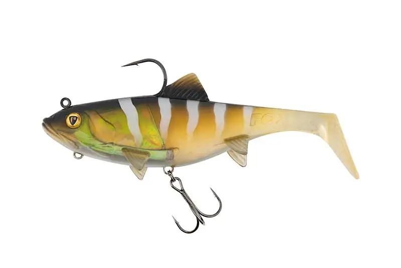 Snelle Levering Fox Rage Wobble Replicant Shad 7.5cm (10g) Original Stickleback