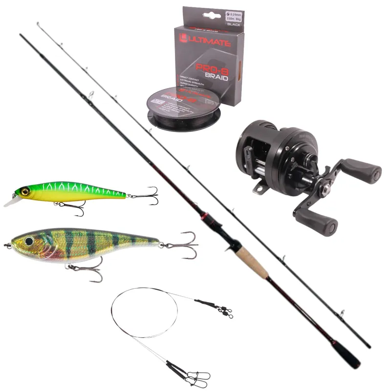 Korting Ultimate Chikara Cast & Jerk Set 2,20m (50-150g)