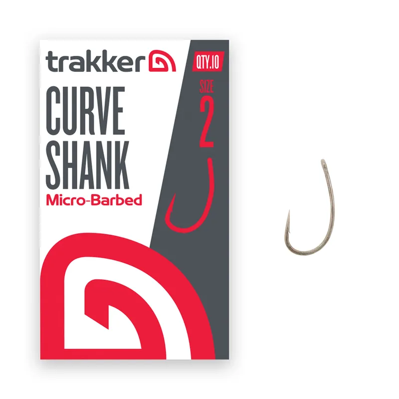 Nu Kopen Trakker Curve Shank Hooks Micro Barbed (10pcs) 2
