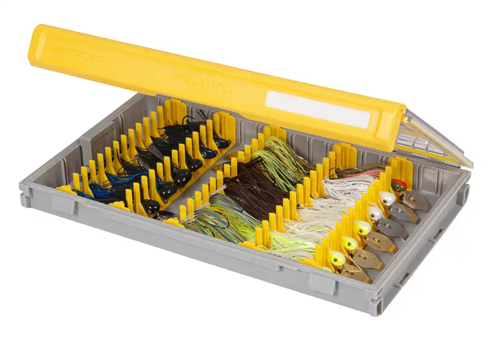 Shop Nu Plano Edge Master Skirted/Bladed Jig 3700 Kunstaas Box
