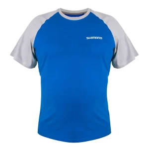 Betaalbaar Shimano Short Sleeve T-Shirt Blue XL