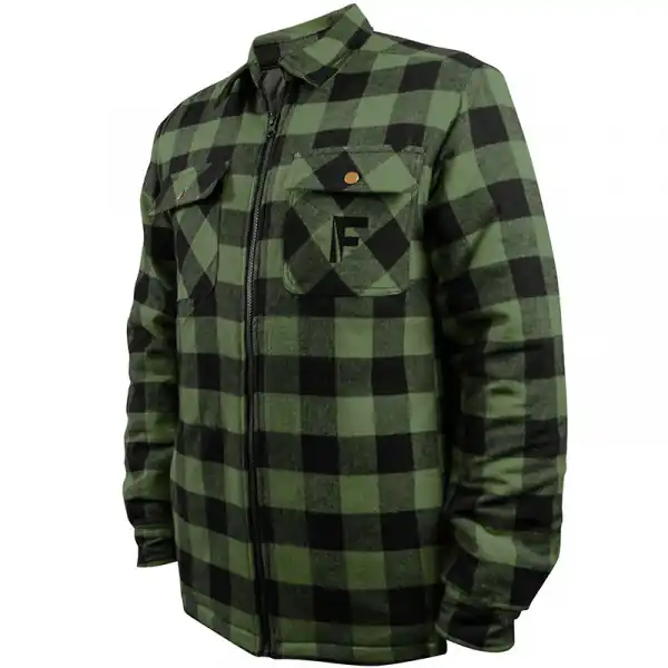 Fladen Forest Shirt Thermal Green/Black 2XL Lage Prijs