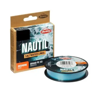 Berkley Nautil Inshore x8 Gevlochten Lijn Aqua Blue 300m 0.06mm (2.7kg) Koop Vandaag