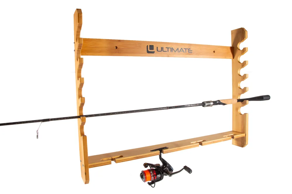 Gereduceerde Prijs Ultimate Wall Bamboo Hengel- & Molenrek