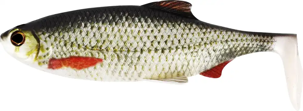 Westin Ricky The Roach Shadtail 10cm (2pcs) Firetiger Rudd Beperkte Voorraad