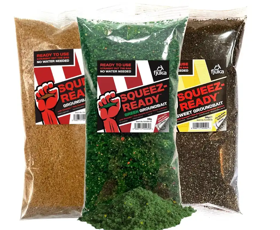 Fjuka Squeez-Ready Groundbait (200g) Naturel Beperkt Aanbod