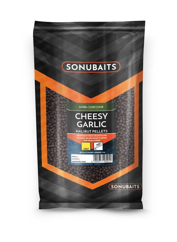 Gratis Retour Sonubaits Cheesy Garlic Halibut Pellets (900g) 8mm