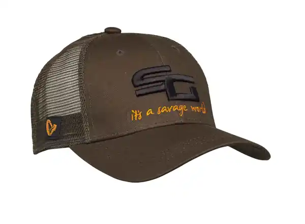Goedkoop Savage Gear SG4 Cap One Size Olive Green