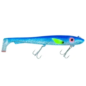 Koop Online Svartzonker Big McRubber "The Wire" Shad 25.5cm (170g) Fire Tiger