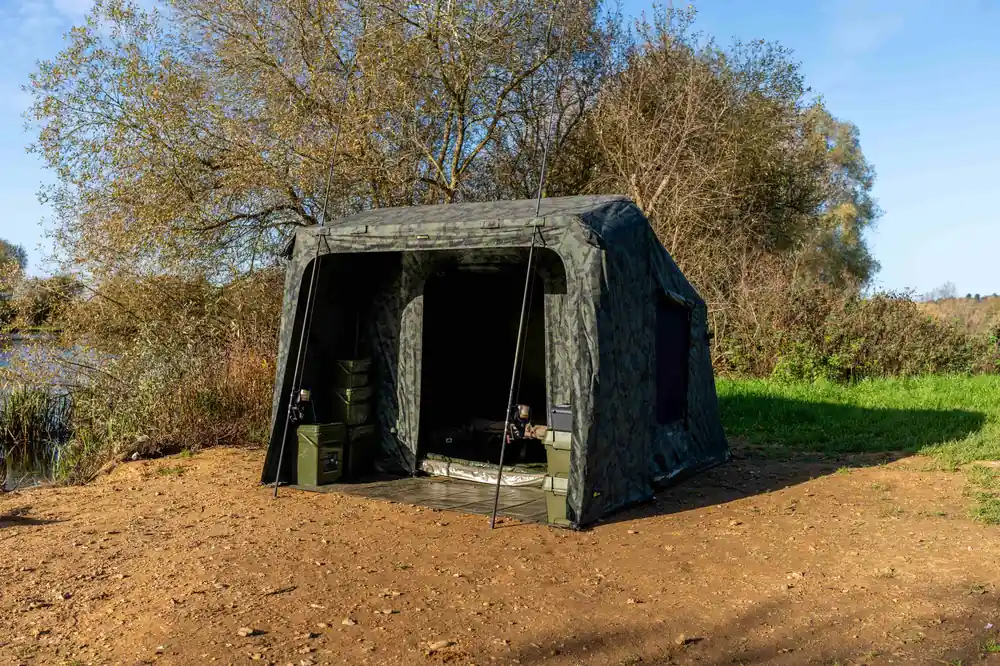 Direct Beschikbaar Ridgemonkey Escape XF2 Compact v2 Camo Edition 2 Man Bivvy