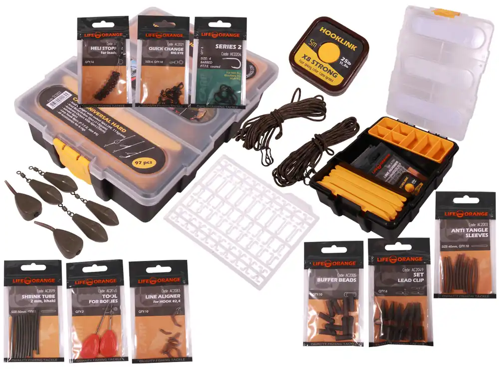 Life Orange Carp Set Universal Hard Snelle Levering