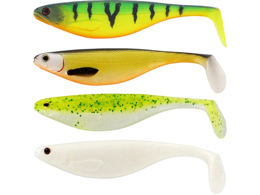 Westin ShadTeez 7cm (4 stuks) Bling Perch Bestseller