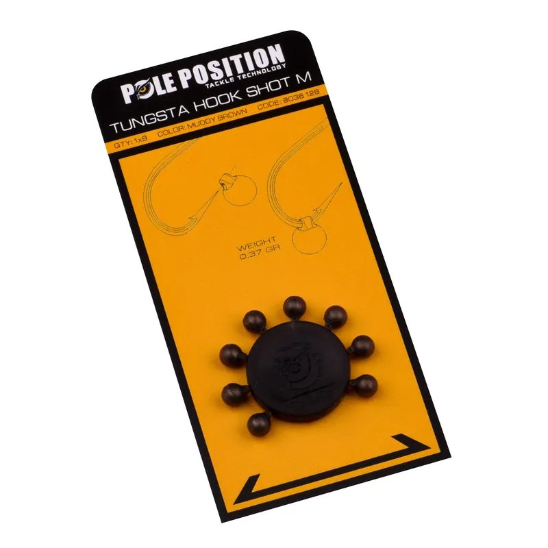 Pole Position Tungsta Hook Shot (8 Stuks) 0.25g Snelle Levering