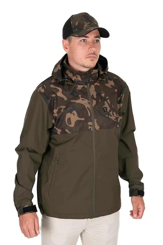 Flitsaanbieding Fox RS 10K Camo/Khaki Visjas L