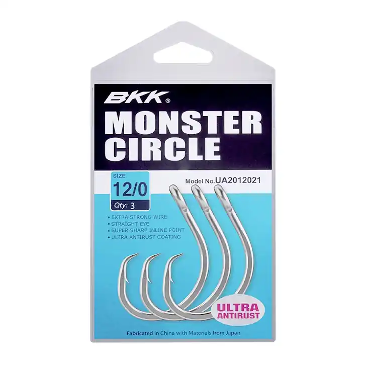 BKK Monster Circle Hook 10/0 (4pcs) Exclusieve Aanbieding