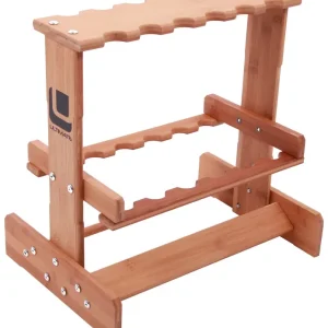 Laatste Kans Ultimate Compact Wooden Rod Rack