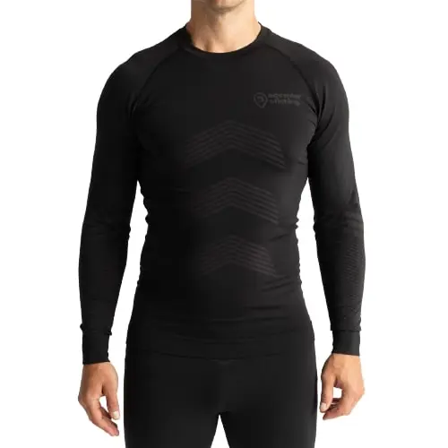 Adventer Underwear T-Shirt Titanium & Black M/L Veilige Betaling