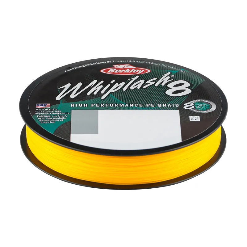 Berkley Whiplash 8 Gevlochten Lijn Yellow 300m 0.06mm / 10.7kg (300m) Korting