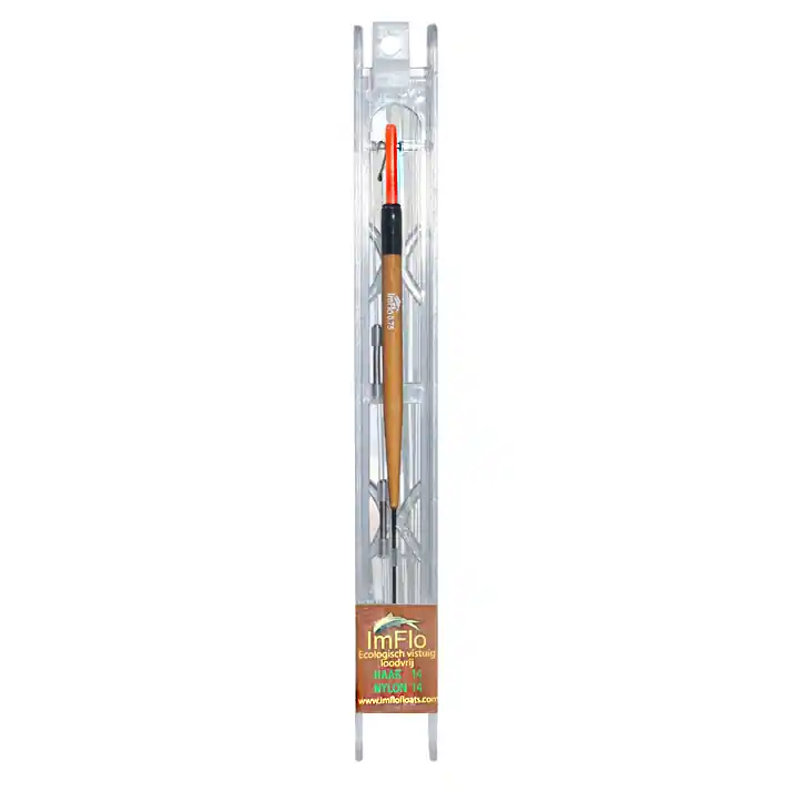 ImFlo Ecologisch Loodvrij Vistuig 532 - Haakmaat 14/ Lijndikte 0.14mm (0.75g) Betaalbaar