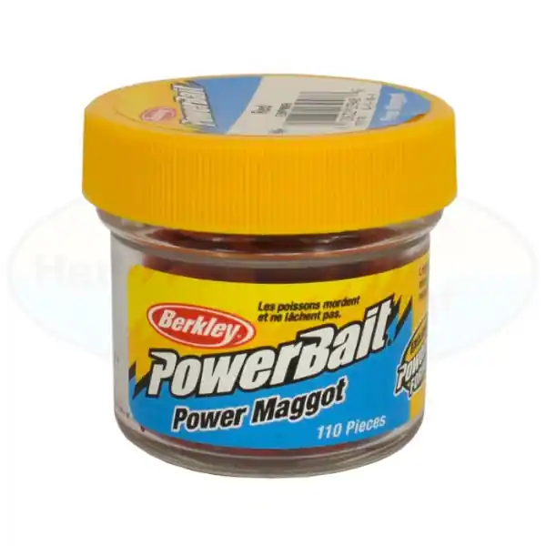 Berkley Powerbait Micro Power Maggots Red Snelle Levering