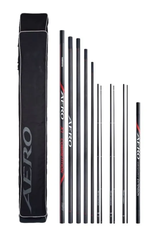 Favoriet Shimano Aero X1 Pole Pack 11.5m
