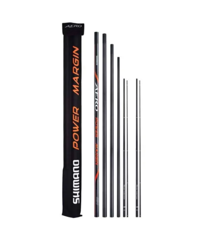 Shimano Aero Power Margin Pole Vaste Hengel 8.5m Package Laatste Kans