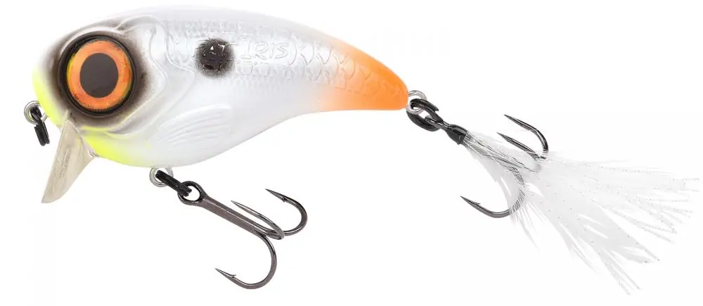 Populair Spro Fat Iris 8cm 39g Slow Floating (0.5-0.8m) Hot Tail