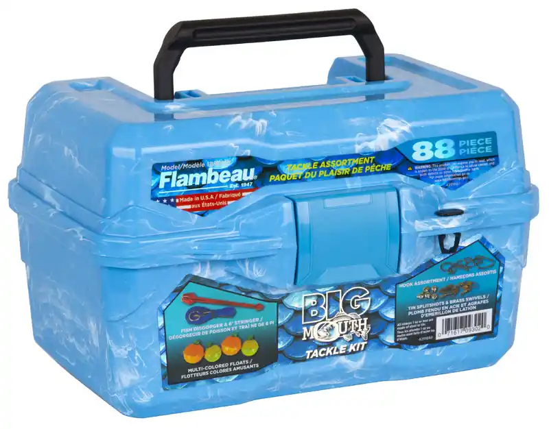 Flambeau Big Mouth Tackle Box Kit Viskoffer Purple Swirl Shop Nu