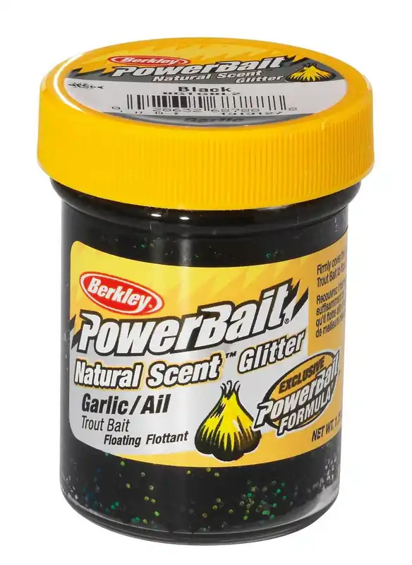 Laatste Kans Berkley PowerBait® Natural Glitter Trout Dough 50g Fish Pellet Glitter