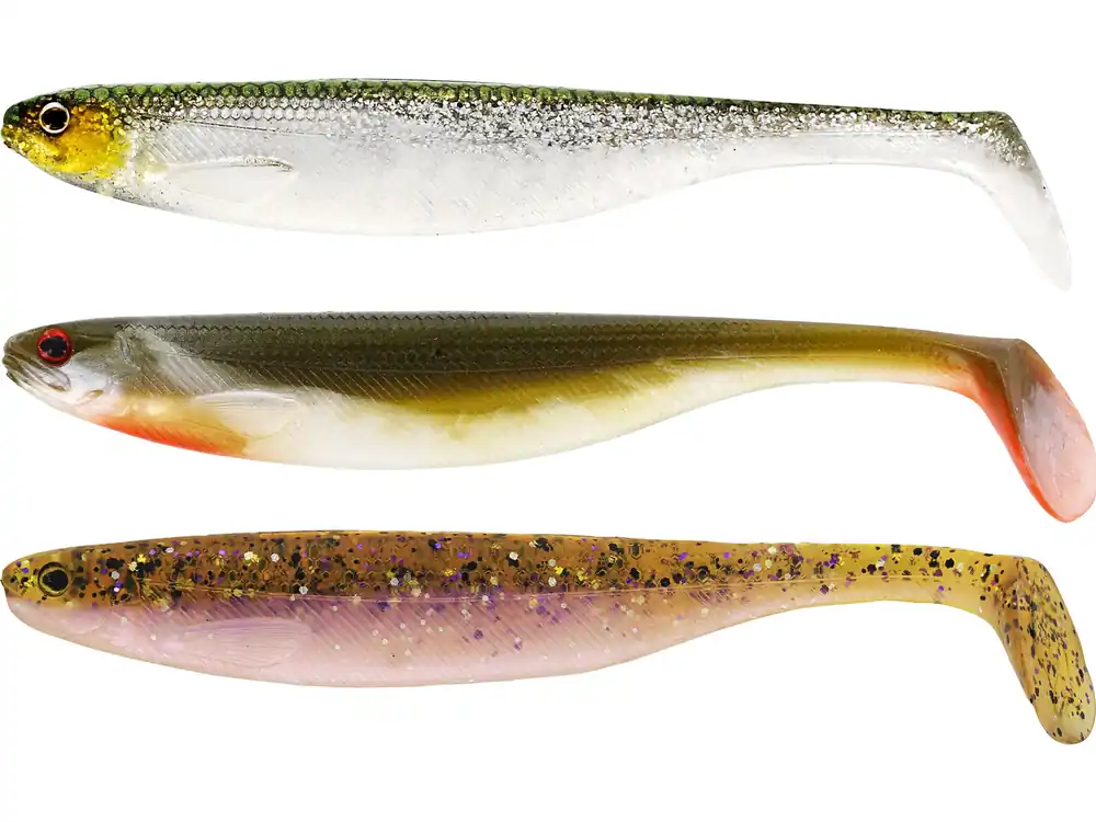 Westin ShadTeez Slim 10cm (3 stuks) Tiger Perch Nieuw