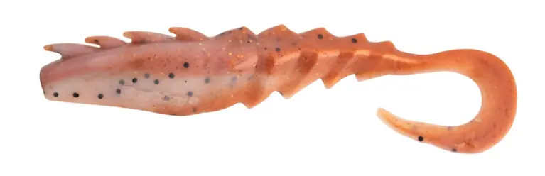 Lage Kosten Berkley Gulp! Nemesis Prawn Curl Tail 4in Shad (4 Stuks) New Penny