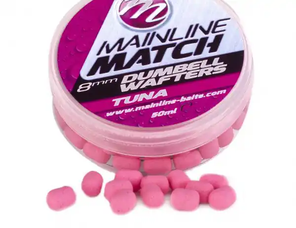 Favoriet Mainline Match Dumbell Wafters (8mm) Tuna