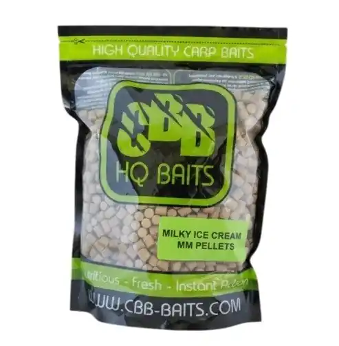 CBB Milky Ice Cream Pellets (1kg) 3mm Korting