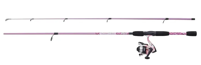 Laatste Versie Mitchell Tanager Pink Camo II Spin Hengelset CMB 2.10m (7-20g)