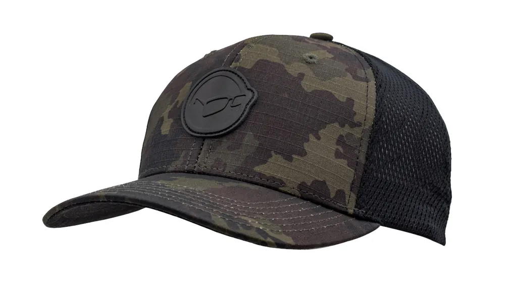 Aanbieding Korda Logo Patch Cap Dark Kamo Vispet